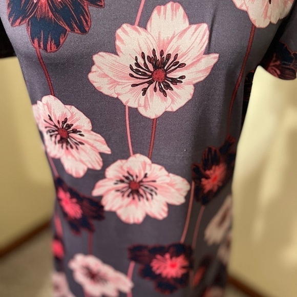 Maurices Purple Floral Cold Shoulder Dress Sz XS EUC - Picture 2 of 5